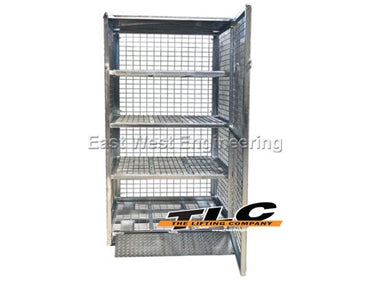 SHC116 Storage Cage with Shelves