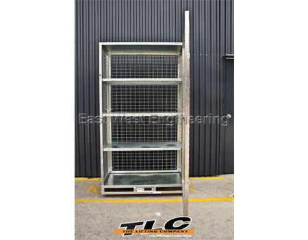 SHC58 Storage Cage with Shelves