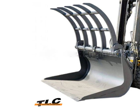 Scrap Grapple Bucket Attachment