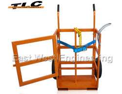 TGC2 Gas Cylinder Trolley (2 Bottles) Craneable