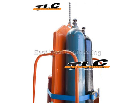TGC4 Gas Cylinder Trolley (4 Bottles) Craneable