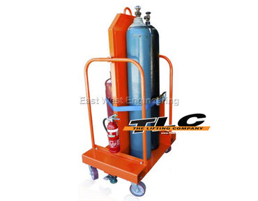 TGC4 Gas Cylinder Trolley (4 Bottles) Craneable
