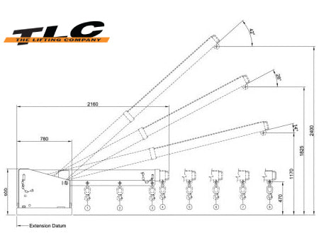 TJCL50 4.75T Tilt Jib (Long)
