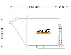 TU Low Profile Tipping Bins