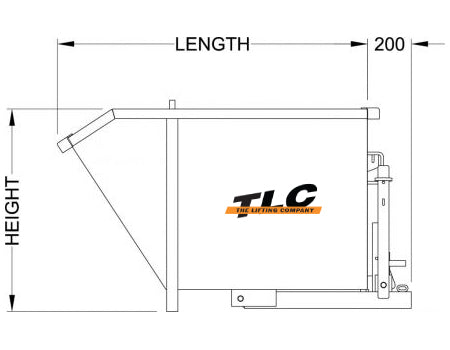 TU Low Profile Tipping Bins