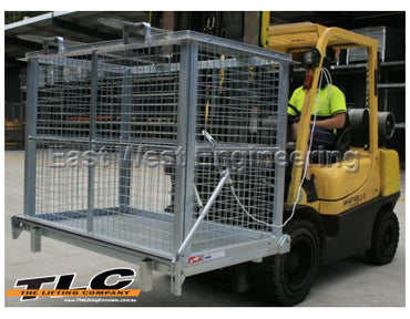 WDM160 Drop Bottom Mesh Cage