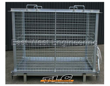 WDM160 Drop Bottom Mesh Cage