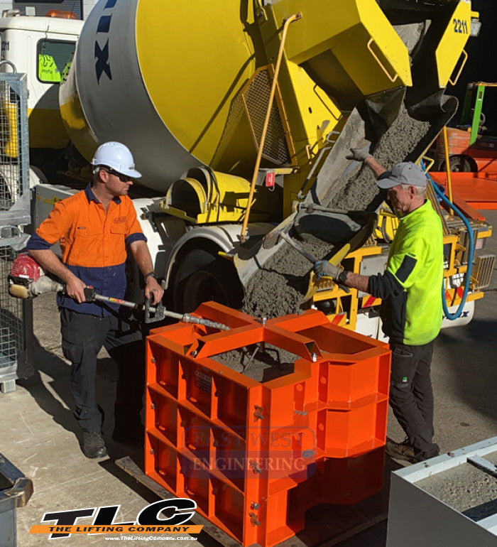 CMLB80 Concrete Mould - Interlocking