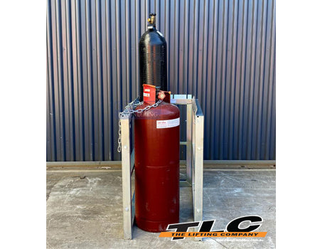 GBSR5 Gas Cylinder Storage Rack - 450x900
