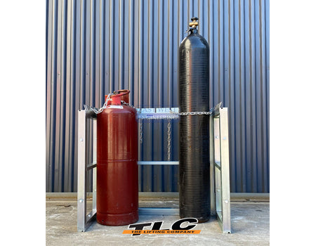 GBSR8 Gas Cylinder Storage Rack - 900x450