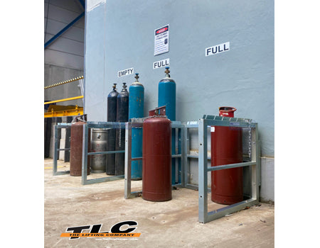 GBSR9 Gas Cylinder Storage Rack - 900x900