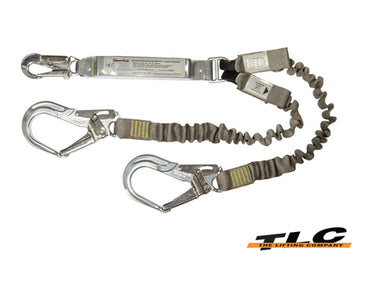 3058E ERGOplus Twin Elastic Lanyard
