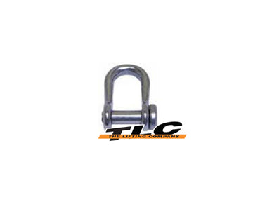 SEMI ROUND D SLOT HEAD SHACKLE - 304 GRADE