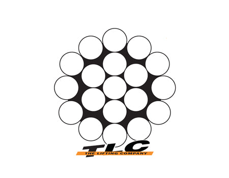 1×19 Galvanised Strand