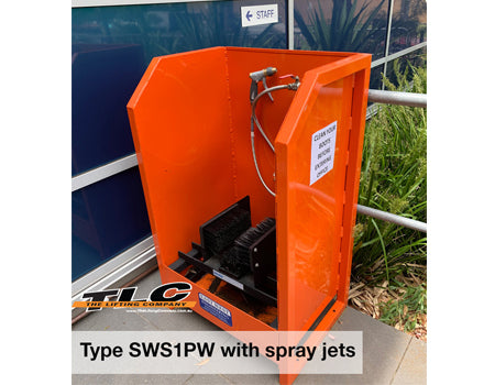 SWS Boot Cleaning Station
