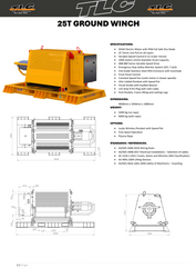 25T Ground Winch