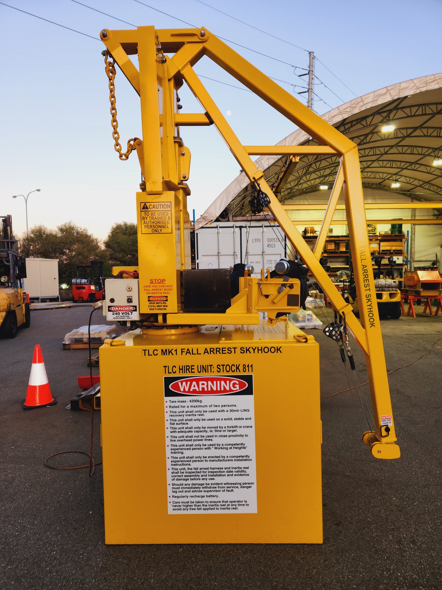 Sky hook mk iv - the lifting company