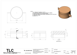 100T Machinery Support Stands