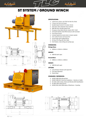 5T Ground/System Winch