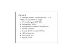 Straightpoint Bluelink Bluetooth Loadcell