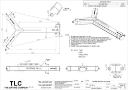 20T Engine Module Lifting Frame