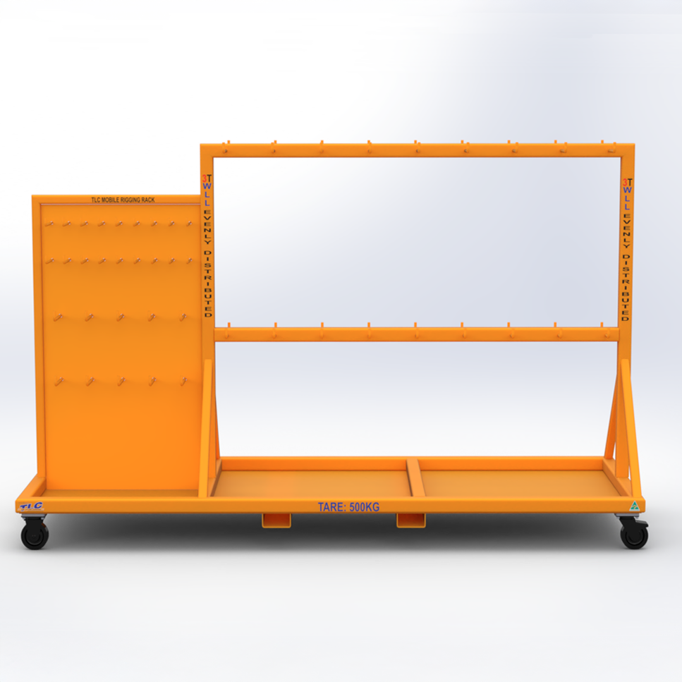 3t mobile rigging rack