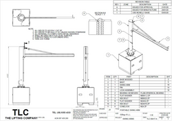 500kg Mobile Swingarm