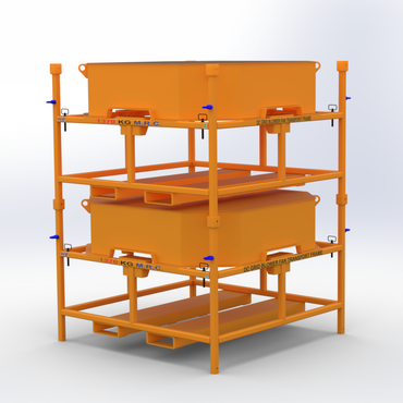 DC Grid Blower Fan Transport Frame