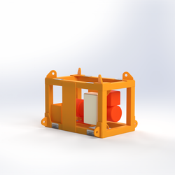 300kg Aluminium Winch Frame (GRV) TLC