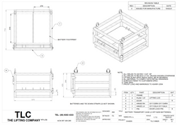 100kg N200 Battery Transport Cage