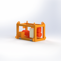 500kg Aluminium Winch Frame (JC) TLC
