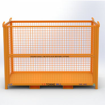 1.5T Goods Cage with Sliding Doors