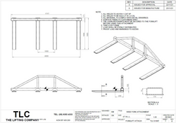 6T Wide Fork Attachment