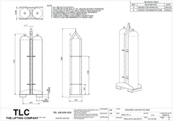 250kg Argonite Gas Bottle Skid