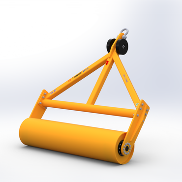 40T Flaking Roller And Transport Frame