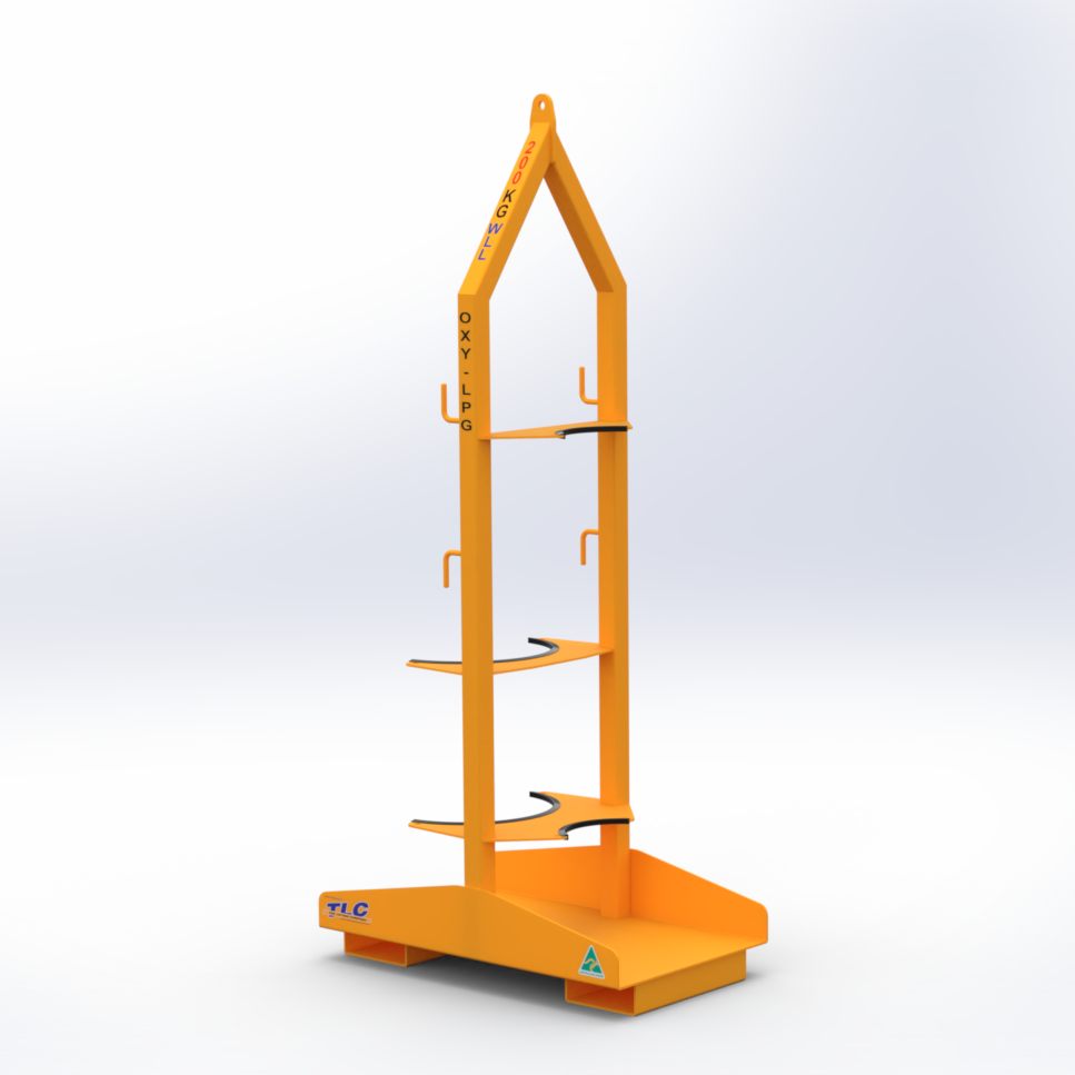 200kg g size oxy and lpg lifting frame