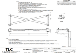 25T Spreader "X" Frame