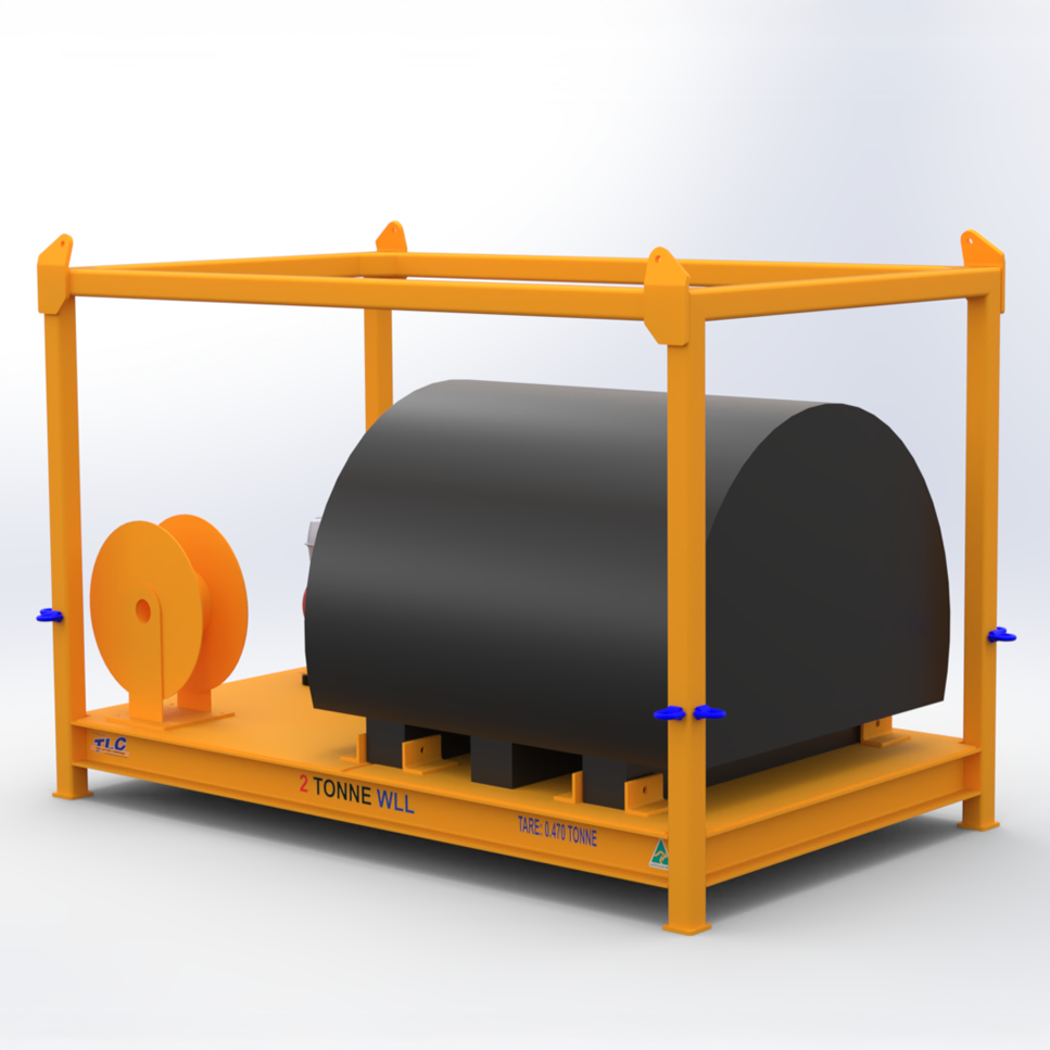 2t water spray transport frame