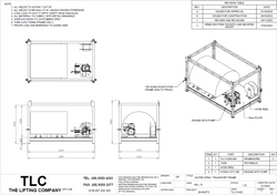 2T Water Spray Transport Frame