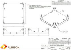 3T Traction Motor Transport Skid