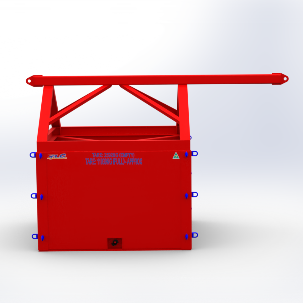 10t water filled counterweight