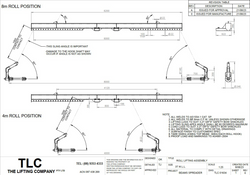 3T Roll Lifting Beam Assembly