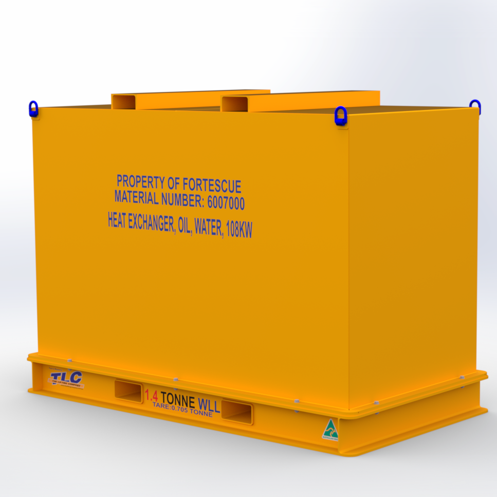 1.4T Plate Heat Exchanger Unit Transport Box