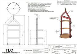 700kg Drum Lifter