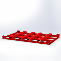 Flaking Guide Stand and Transport Frame