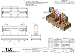 100T Spreader Beam and Transport Frame