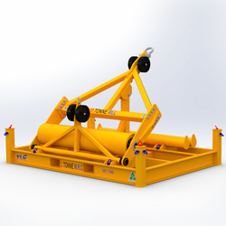 20T Flaking Roller And Transport Frame