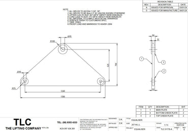 25T Equaliser Plate