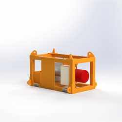 500kg Aluminium Winch Frame (CP500) TLC