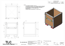 1T Drop Door Cage